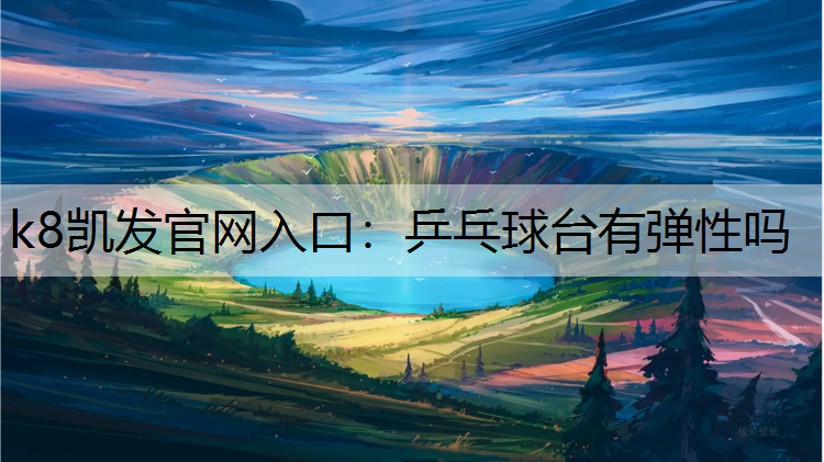 乒乓球台有弹性吗