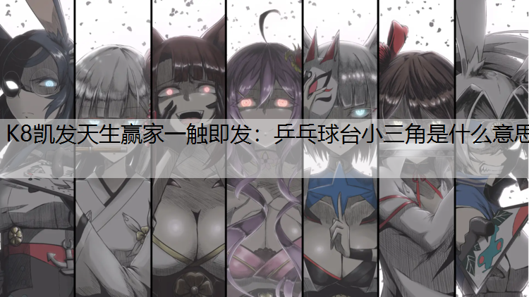 乒乓球台小三角是什么意思